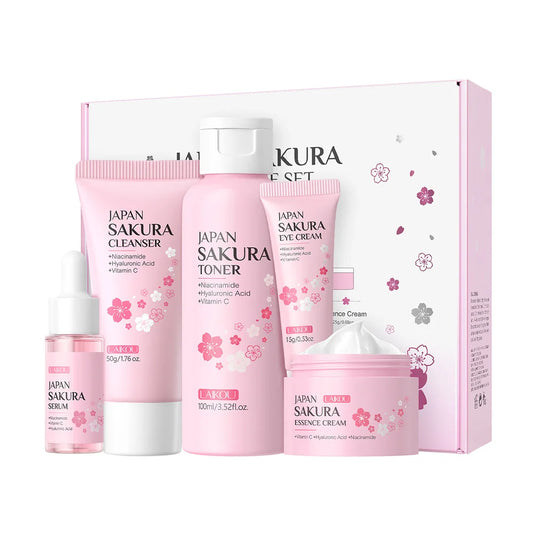 Rituel Sakura 5-en-1 — La Routine K-Beauty Complète