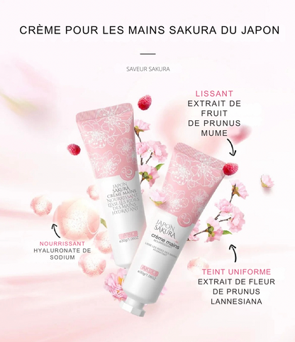 Crème Mains Sakura — Mains douces & parfumées toute la journée
