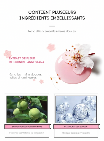 Crème Mains Sakura — Mains douces & parfumées toute la journée