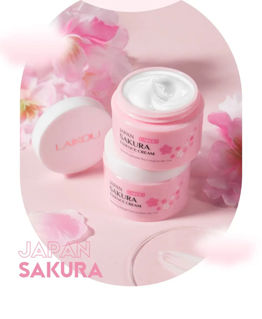 Crème Essence Sakura LAIKOU — Hydratation & Anti-rides